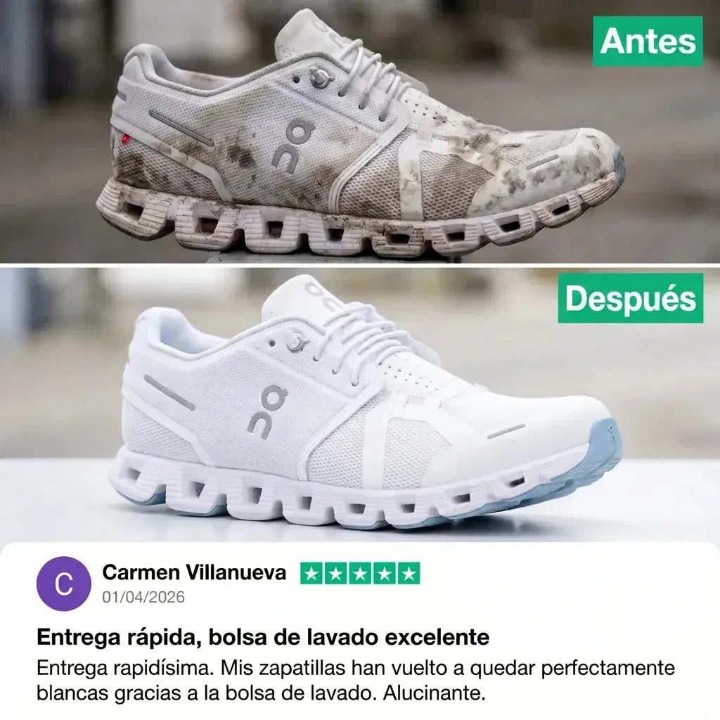 ELprisma™ Bolsa Lavadora Zapatillas 360° Protección Total