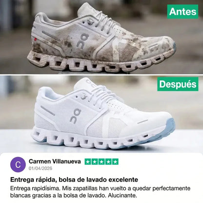 ELprisma™ Bolsa Lavadora Zapatillas 360° Protección Total
